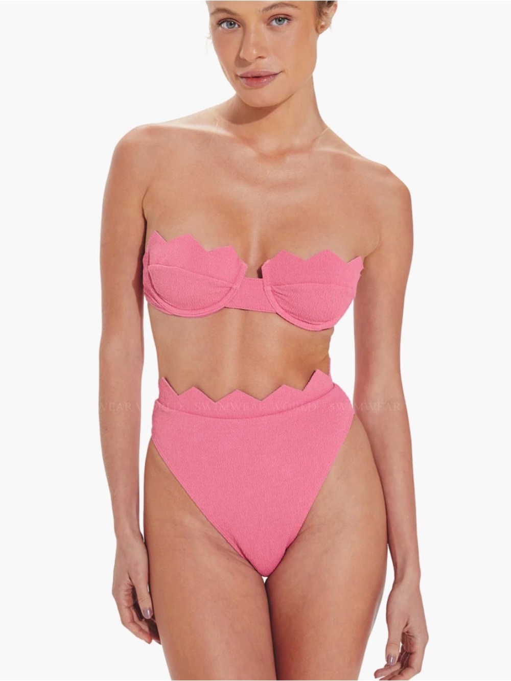 NWT Pink Vix Paula Hermanny Imani bikini bottom